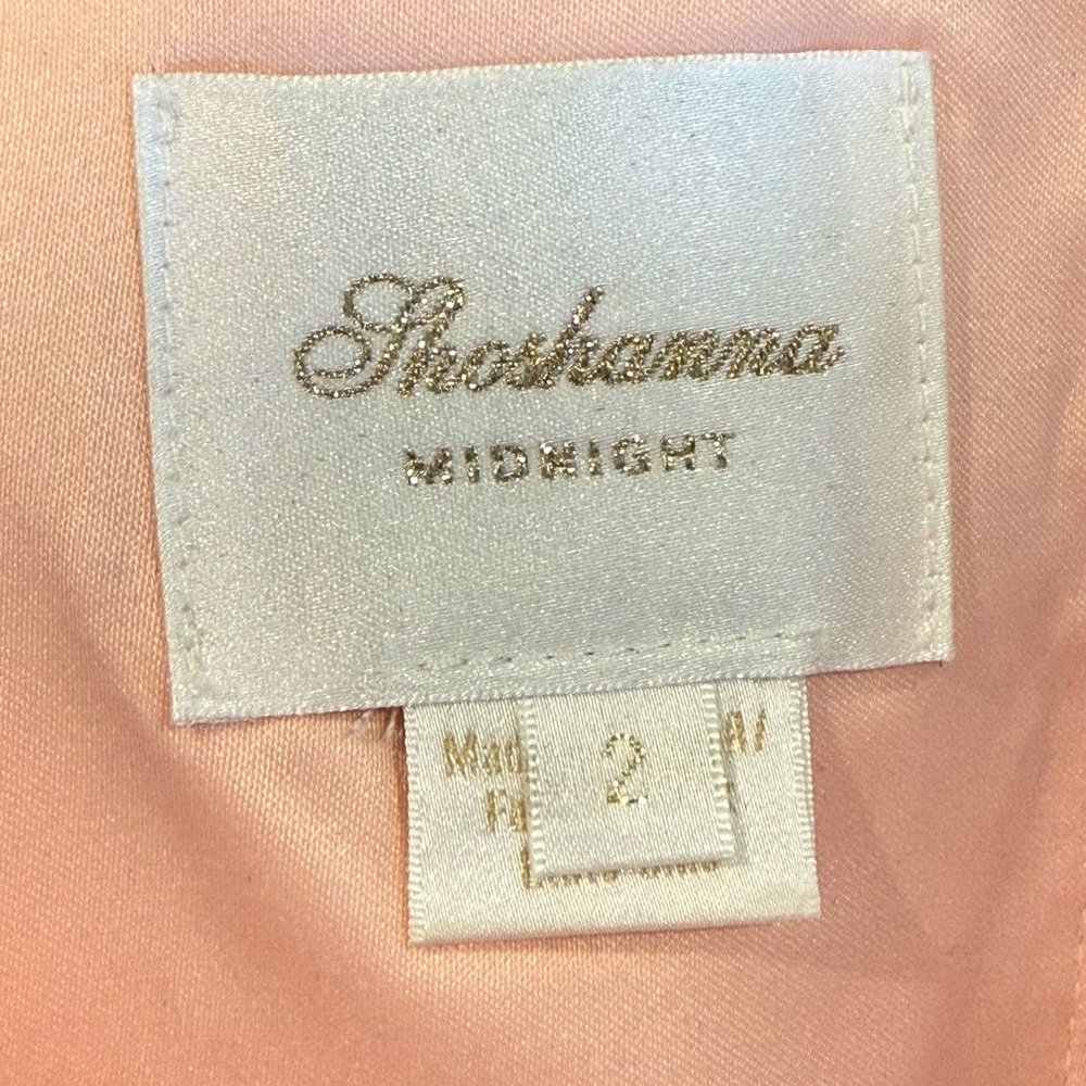 Shoshanna Merlin Dress CORAL BEIGE COLOR - Picture 6 of 7